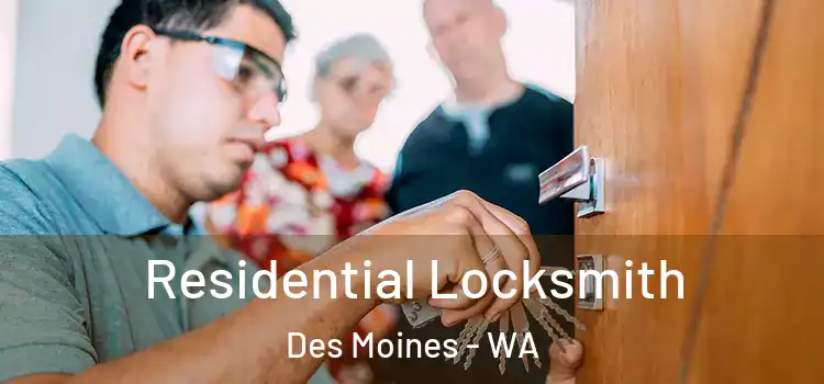 Residential Locksmith Des Moines - WA
